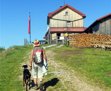 Ziel Eisenstein - auch mit Hund