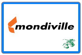 Mondiville - Ortstafel der Fa. Mondi