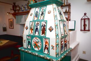 Kachelofen in der Stube