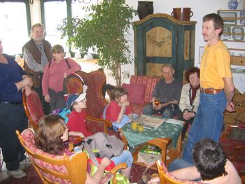 Dirndlblütenwanderung - Einführung durch Peter Neuhauser