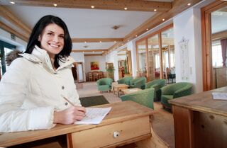 Empfang im Steinschaler Dörfl - innen