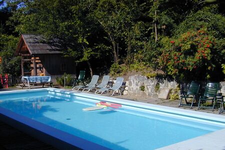 Das Freibad im Nostalgiegarten