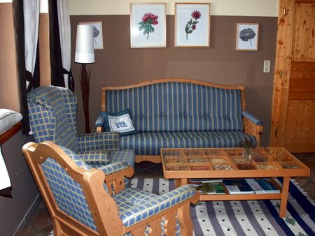 Sitzgruppe in "Kleiner Rezeption"