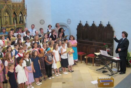 Abschlusskonzert in Kirche