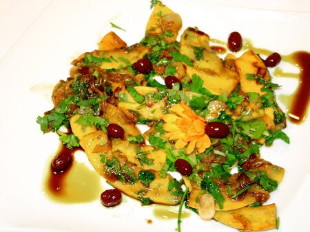 Kürbis-Vorspeise mit Dirndl