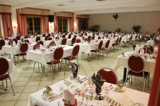 Teilansicht Bankett Talblick