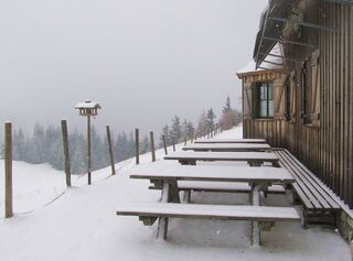 Eisensteinhütte am Ostersonntag 2012