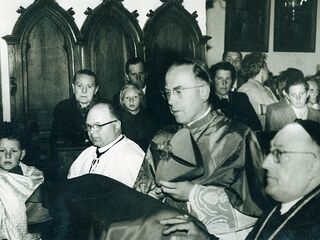 Kardinal König bei Messe Rabenstein