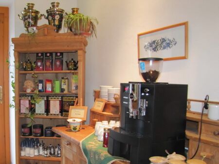 Früstück: Kaffemaschine