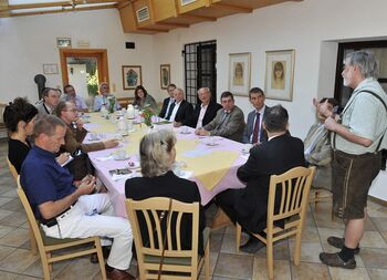 Begrüßung Delegation aus Meklenburg