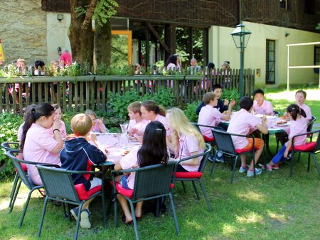 Mittagspause: Singen macht hungrig