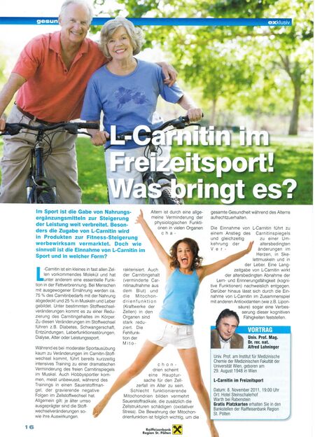 Einladumng zum Kamingesürcäh in Raika Zeitung