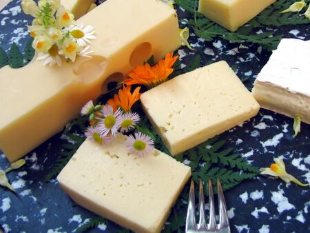 Kleine Käseplatte