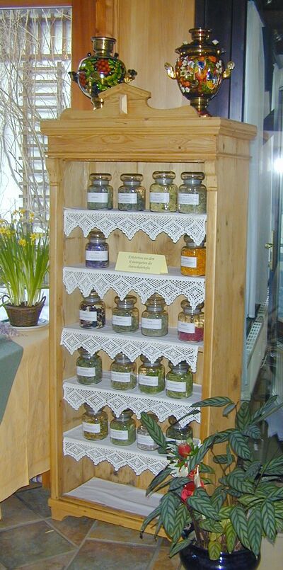 Teekasten mit Eigentees