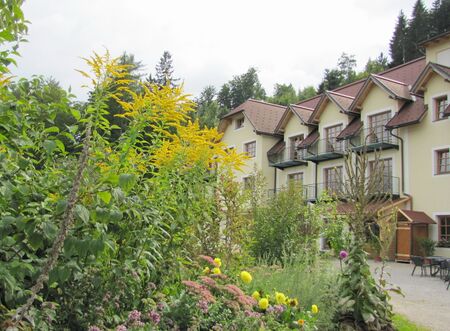 Haus Talblick im Herbst
