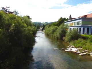Blick von Schulbrücke