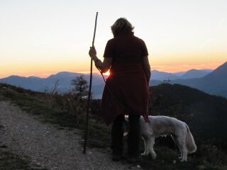 Sonnenaufgang auf dem Eisenstein