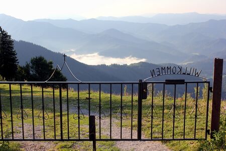 Das Ziel: Eingangstor zur Hütte