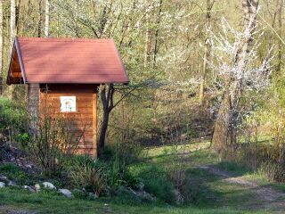 Alpiner Strandkorb beim Steinschaler Teich