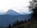 Eisenstein - Blick auf Ötscher im Herbst