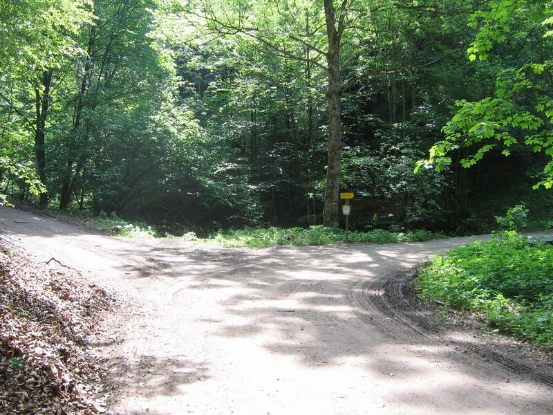 Datei:Abzweigung Eisenstein 2te.jpg