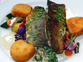 Fisch mit Frischgemüse