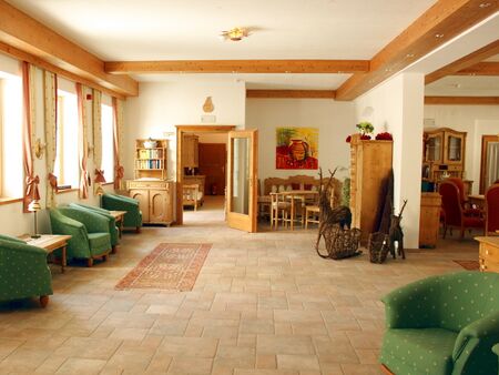 Empfang im Dorfhotel