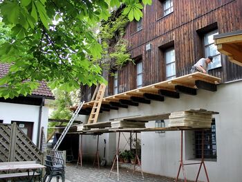 neuer Balkon Vierkanthof 2013