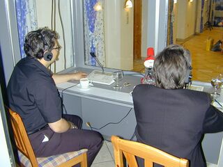 Dolmetschkabine Saal König