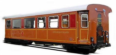 Gesellschaftwagen der Dirndltalbahn