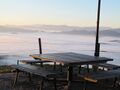 Morgenstimmung bei der Eisensteinhütte