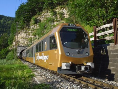 Himmelstreppe beliebt für Fahrten