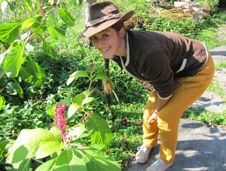 Johanna Weiß mit Hut 2012