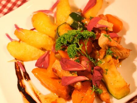 geschnetzelte Kreation