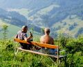Bankerl oberhalb der Rotwand