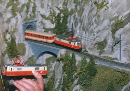 Modell der Mariazellerbahn