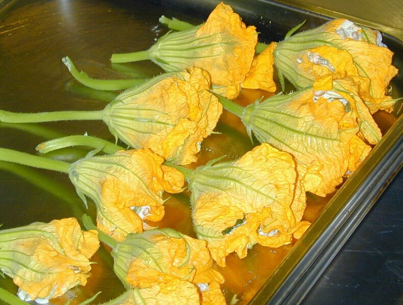 Datei:SK gefüllte Zucchiniblüten.jpg