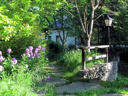idyllischer Speckbirn-Rondoweg