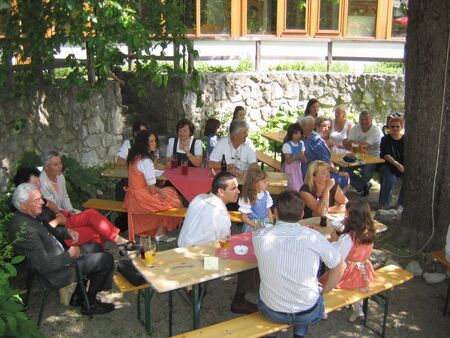 Speckbirnrondo bei Fest