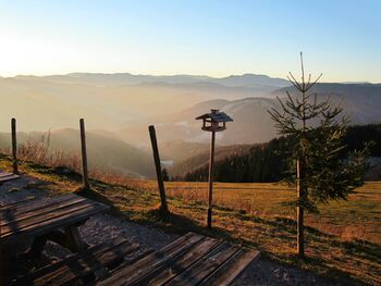 Schneefreie Morgenstimmung auf dem Eisentein