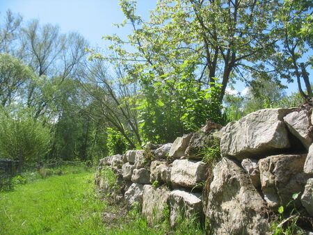 Beginn des Hochbeetes