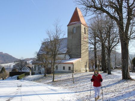 Martinskirche im Winter