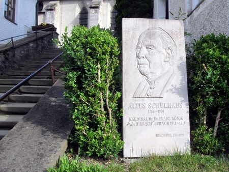 Gedenktafel für Kardinal König - Marinskirche