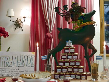 Kreative Produkt-Präsentation bei Marmelade Challenge