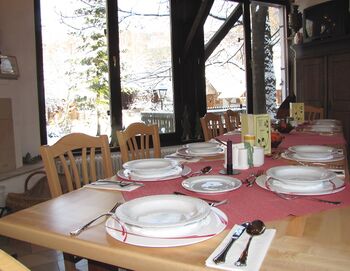 Hängemattenraum im Winter