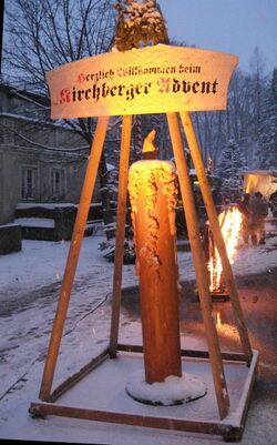 Kirchberger Advent - Eingang zum Schloßpark