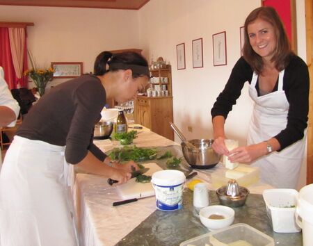 Koch-Incentive mit Kräutern