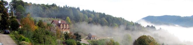 Wolkenstreifen Herbst