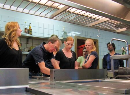 Start beim Teamkochen