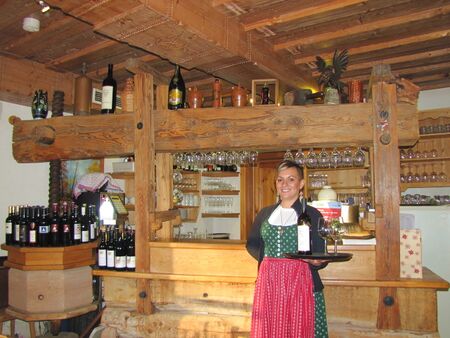 Schank im Restaurant